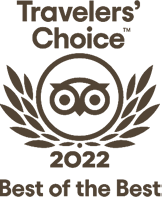See our Traveler's Choice Best of the Best Award from TripAdvisor.com